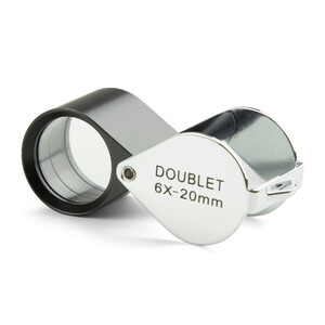 Euromex Aplanatisk lupp, PB.5016, 6x, lins 20 mm