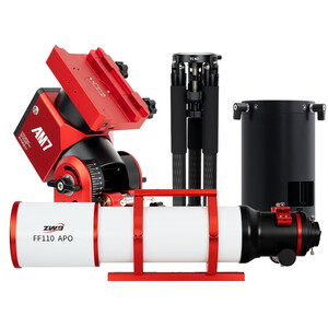ZWO Apokromatisk refraktor AP 110/766 FF110 AM7+PE200+TC40