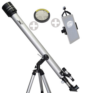 Seben 90-600 Star Commander refraktor-teleskop + smartphone-adapter DKA5 + solfilter