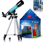 Bresser Junior Teleskop AC 50/360 med tält
