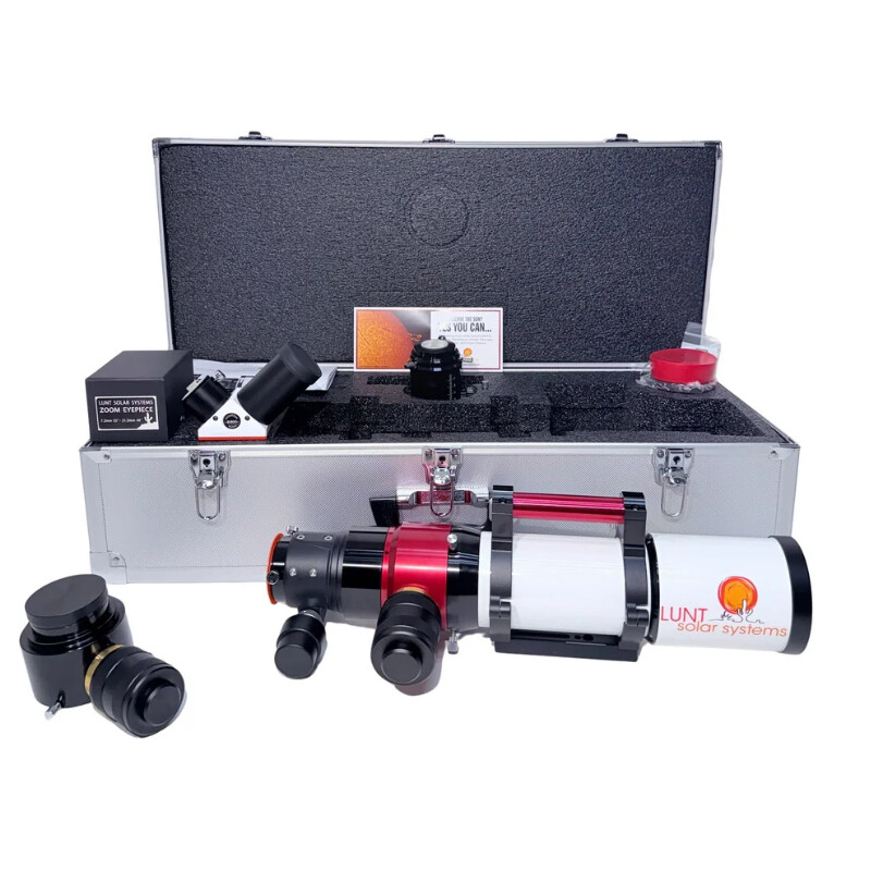 Lunt Solar Systems Solteleskop ST 80/560 LS80MT Ha B1800 PT DS Premium Kit