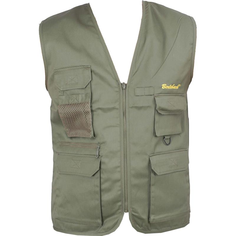 Berlebach Fotoweste, grün, Größe M