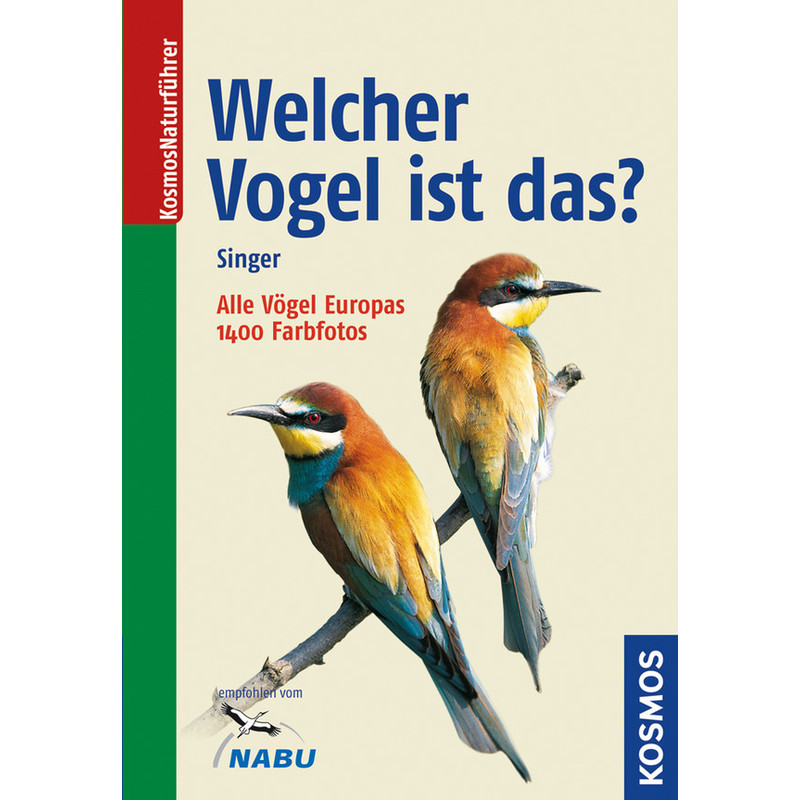 Kosmos Verlag Vilken fågel är det där? Fåglar i Europa. En bok för identifiering