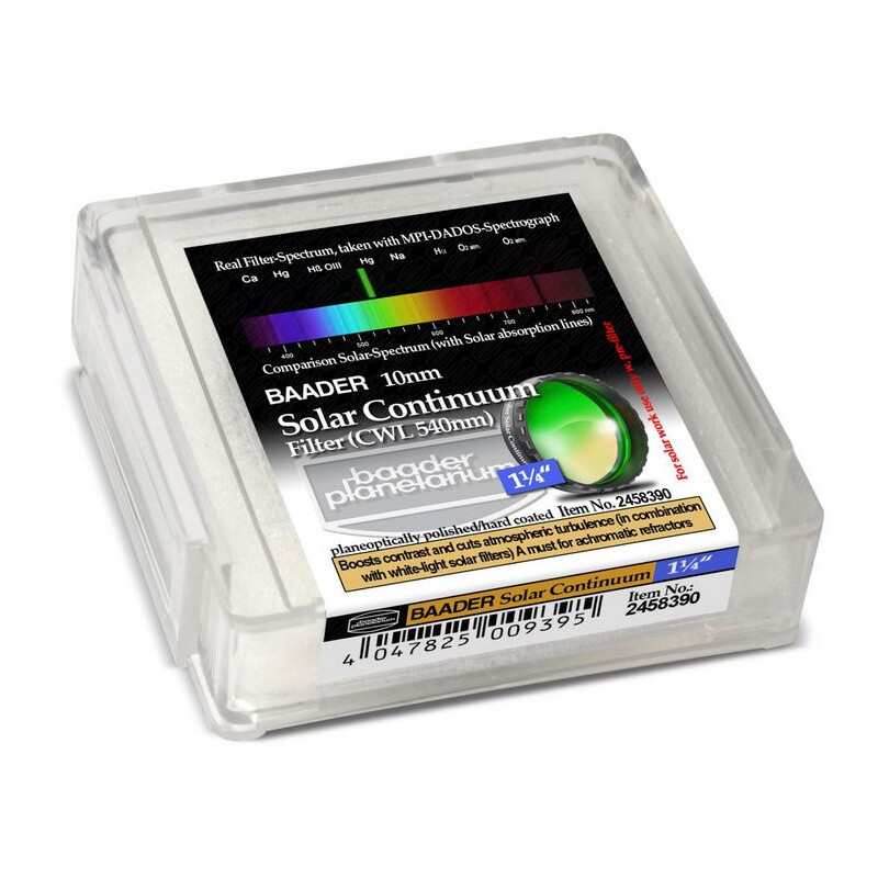 Baader Blockeringsfilter Solar Filters 1,25"