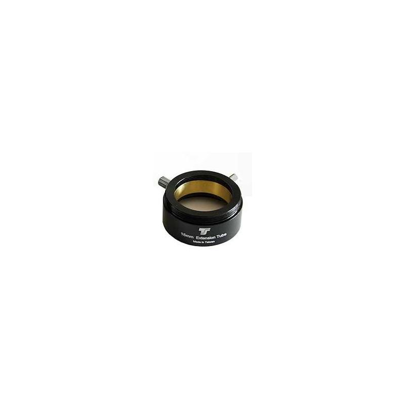 TS Optics Adapter från T2 till 1,25", påsatt T2-gänga, 15 mm längd