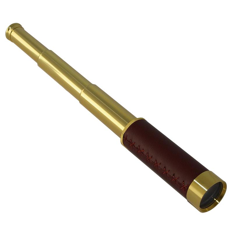 Omegon Fickteleskop mässing 12x30