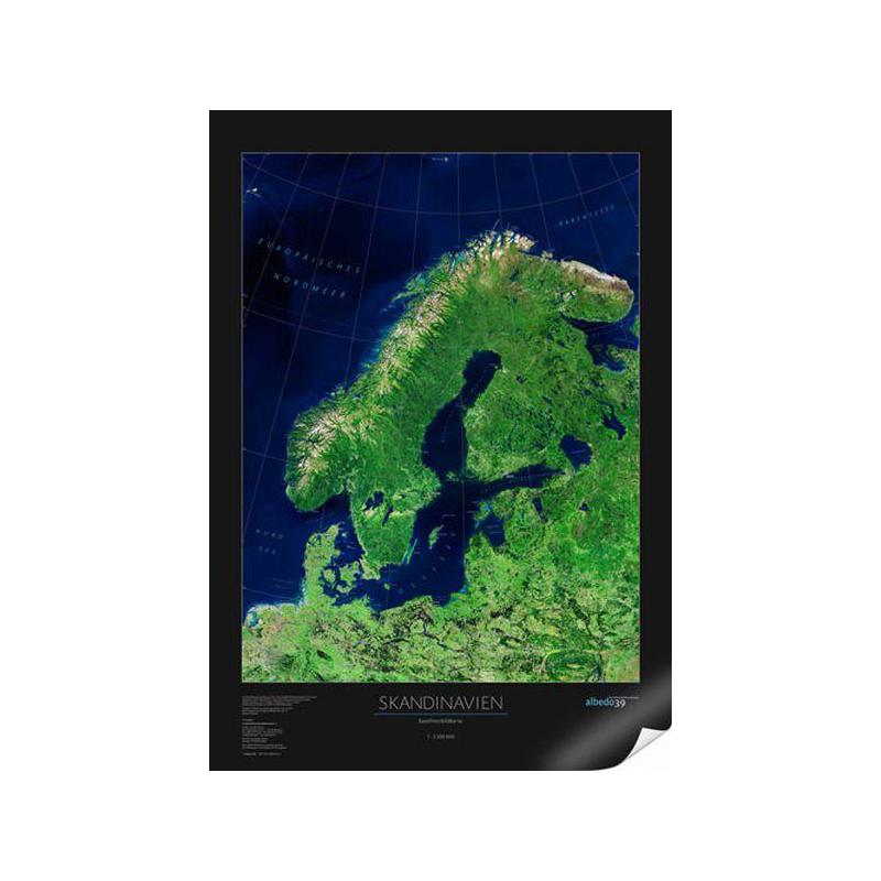 albedo 39 Regionkarta Skandinavien