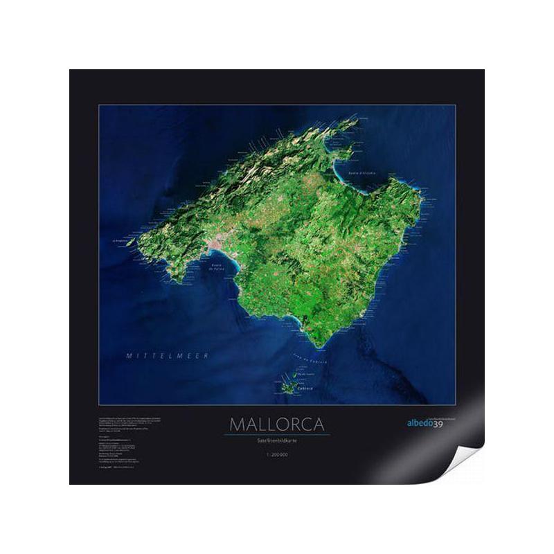 albedo 39 Regionkarta Mallorca