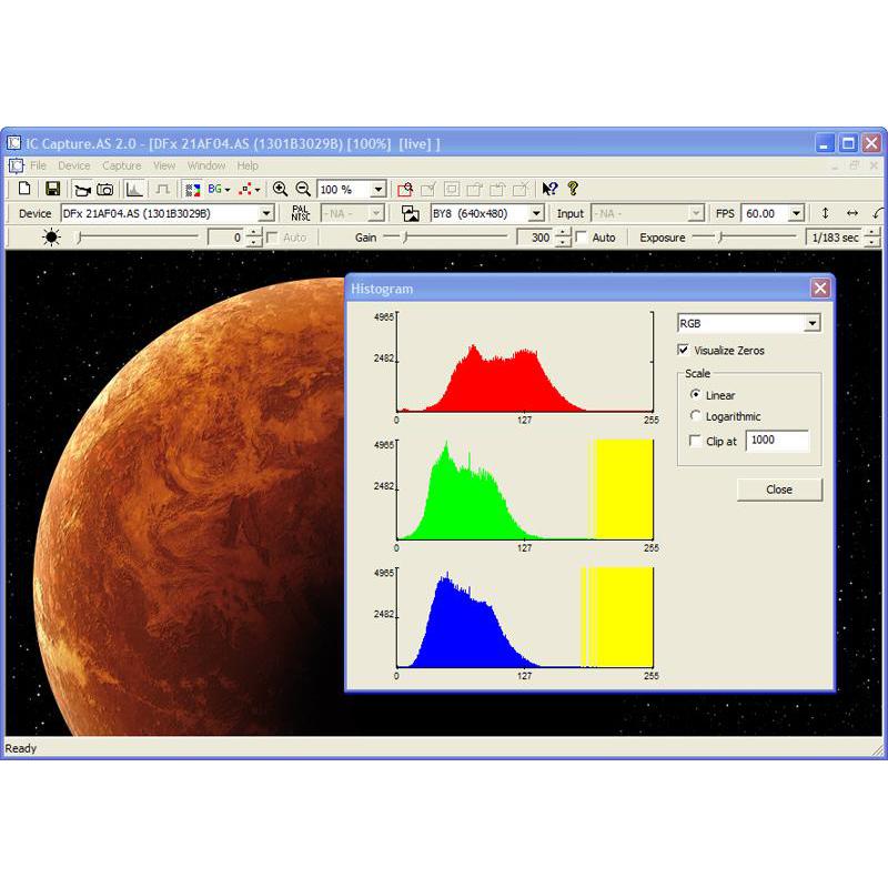 The Imaging Source DMK 21AU04.AS Svart/vit kamera, USB