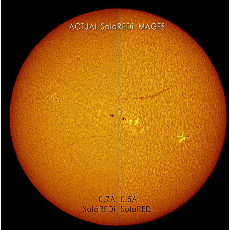 DayStar Solteleskop ST 60/1375 0.7Å SolaREDi Alpha Hepta Odyssey OTA