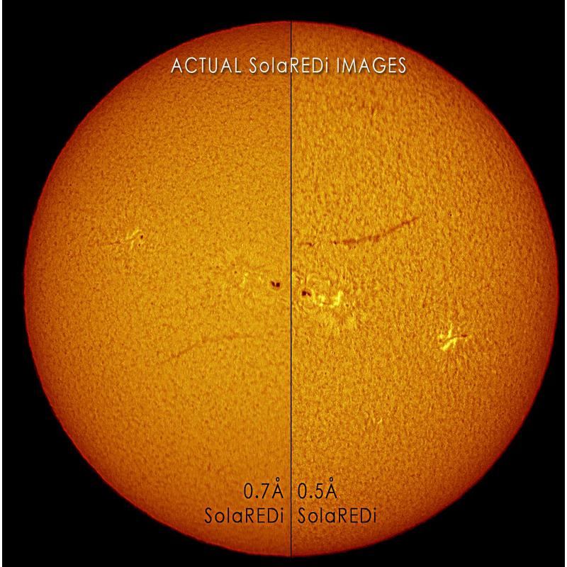 DayStar Solteleskop ST 60/1375 0,7Å SolaREDi Alpha Hepta Odyssey OTA