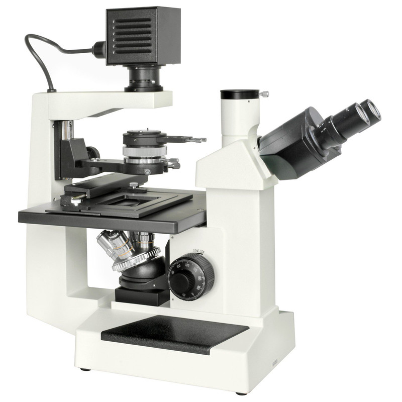 Bresser Invert mikroskop Science IVM 401, invers, trino, 100x - 400x