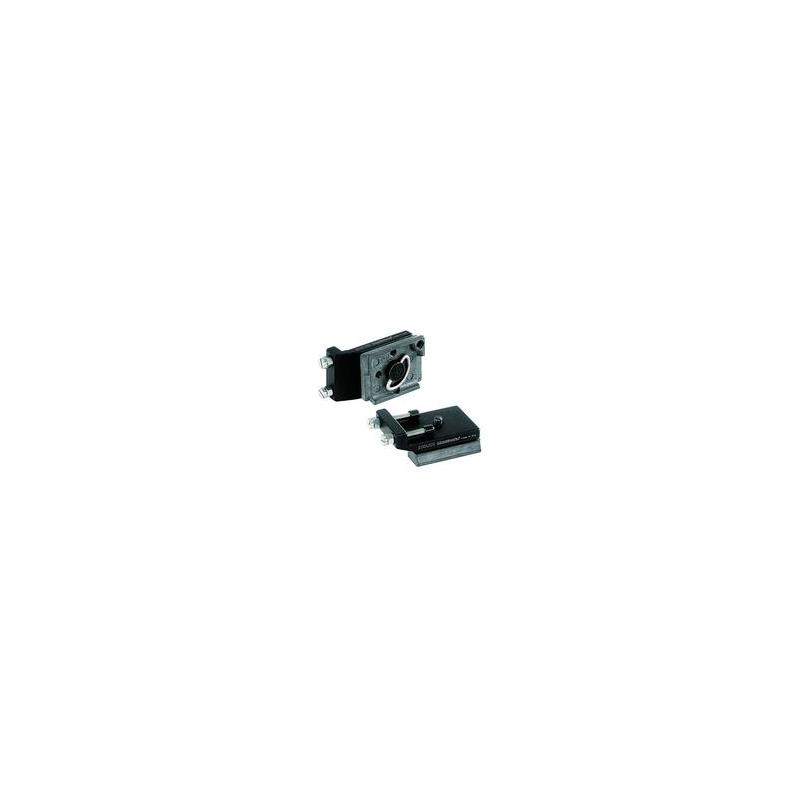 Manfrotto Snabbkopplingsplatta Spotting scope-platta med vridningsskydd