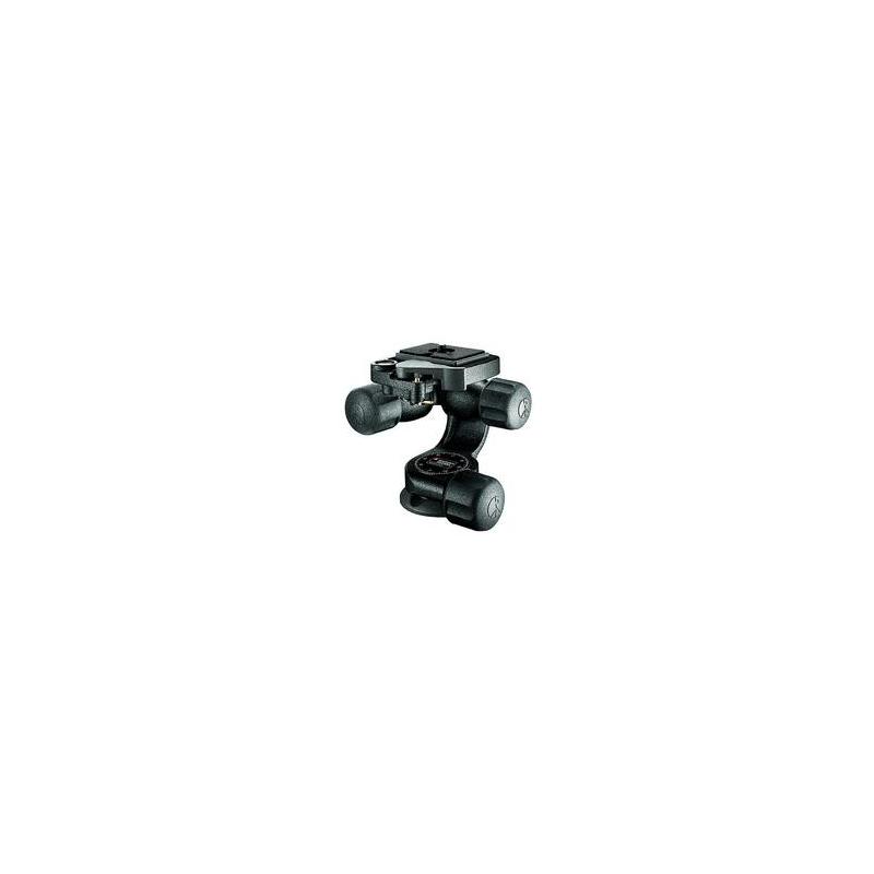 Manfrotto 3-vägstilt 460MG 3D Panoramahuvud Magnesium med 200PL