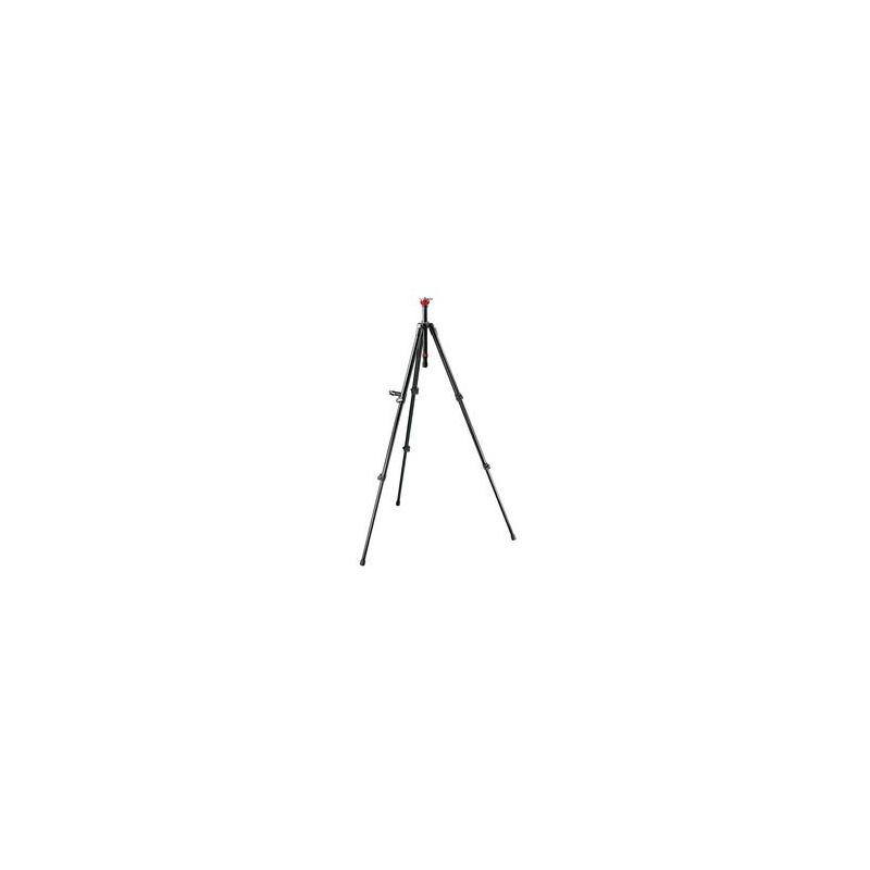 Manfrotto Aluminium-trebensstativ MVH500AH,755XBK med Lutningsbart videohuvud