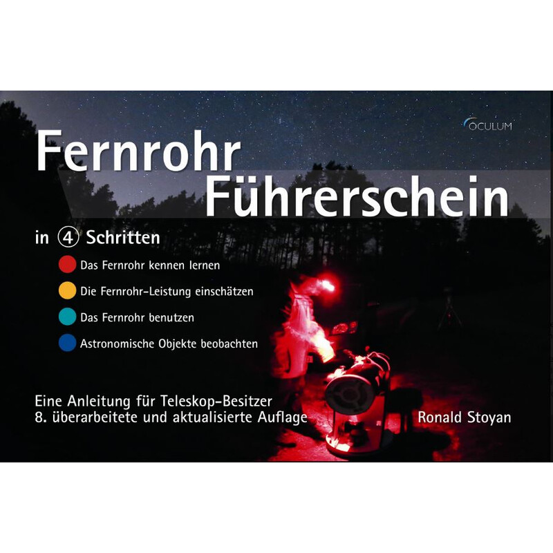 Oculum Verlag Teleskop-körkort i 4 steg