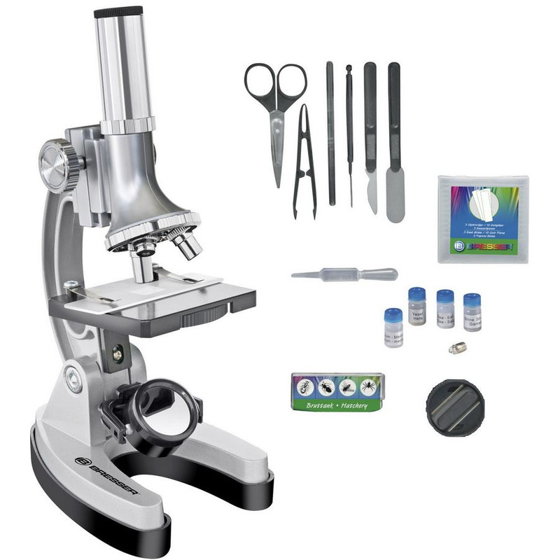 Bresser Junior Mikroskop-set Biotar CLS 300x-1200x (utan fodral)
