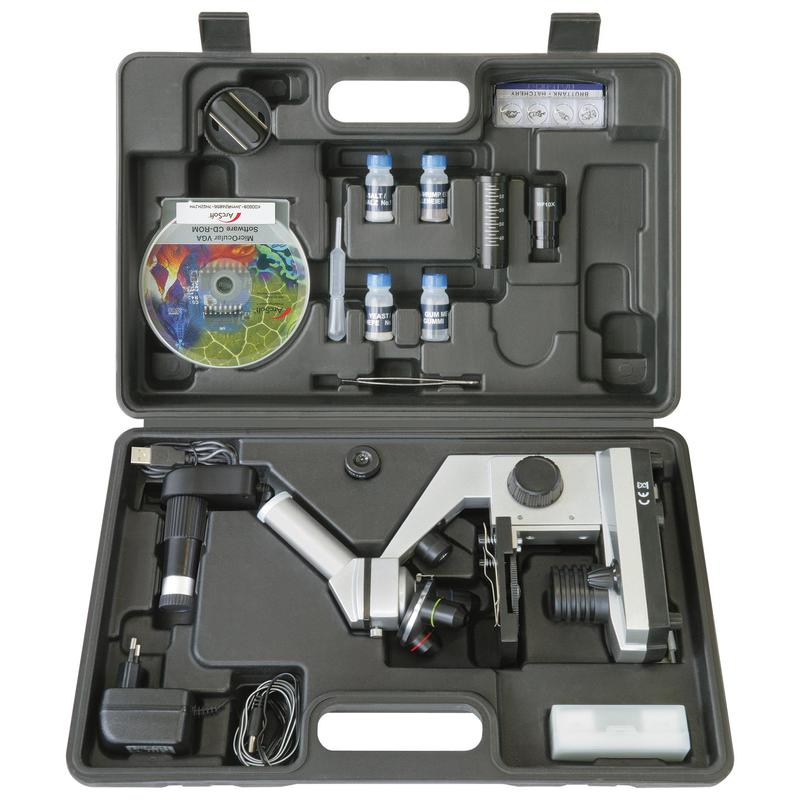 Bresser Junior Biolux CEA Mikroskop set, USB, fodral, 40x -1024x