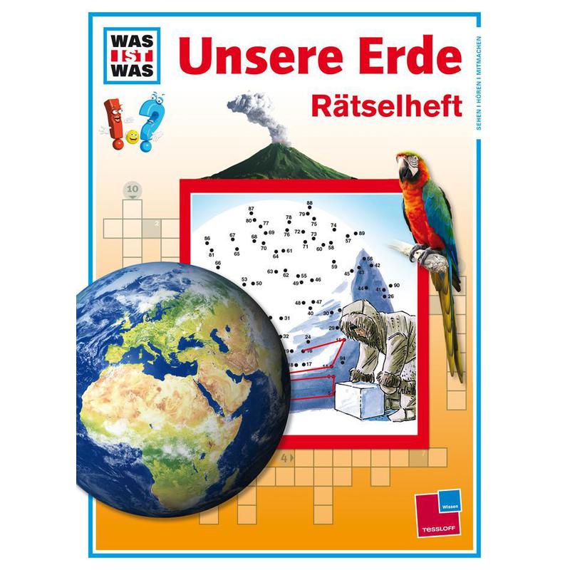 Tessloff-Verlag WAS IST WAS WAS pusselbok Vår jord
