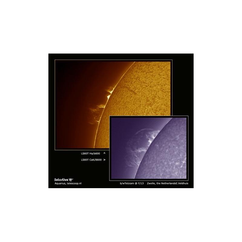 Lunt Solar Systems Solteleskop Lunt ST 60/500 LS60T Ha B1200 FT OTA