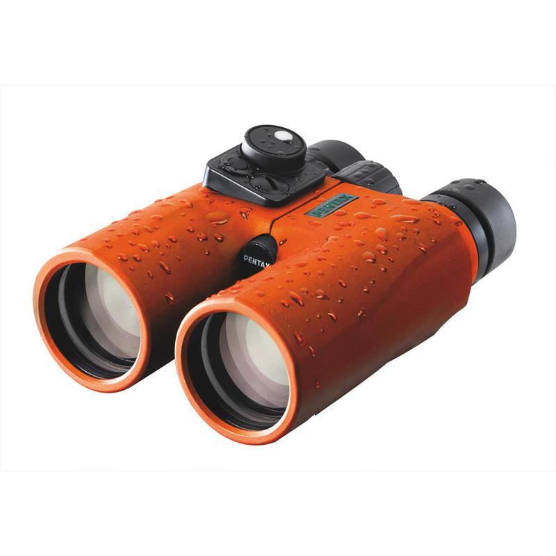 Pentax Kikare Hydro Marine kompass 7x50, orange