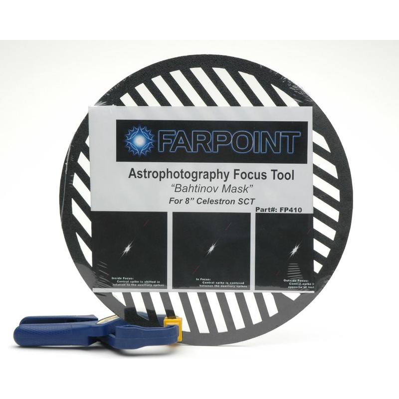 Farpoint Bahtinov fokusmask för Celestron 8"
