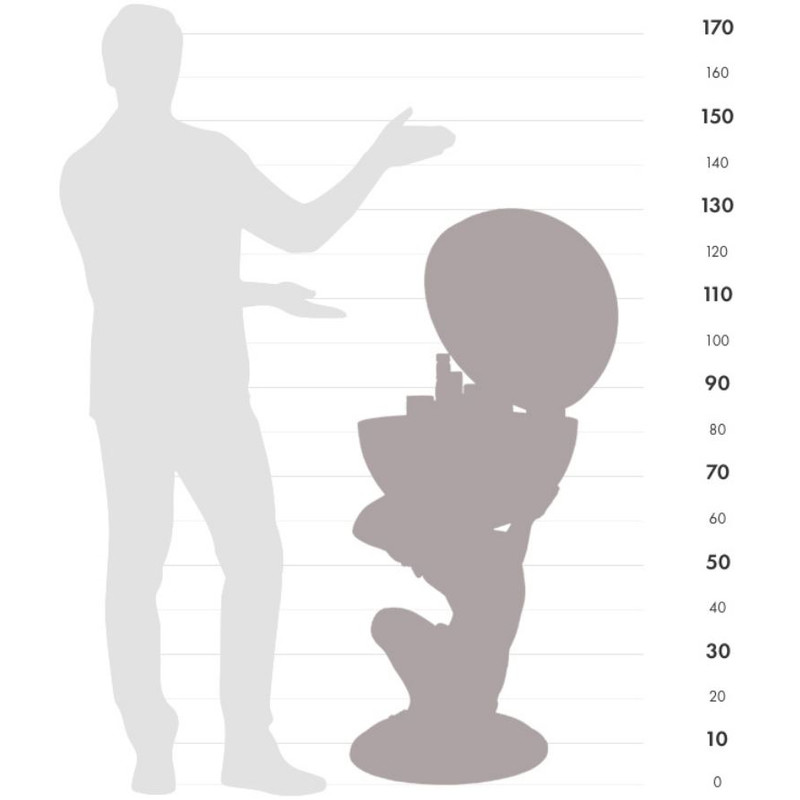 Zoffoli living Globbar Atlas 50cm