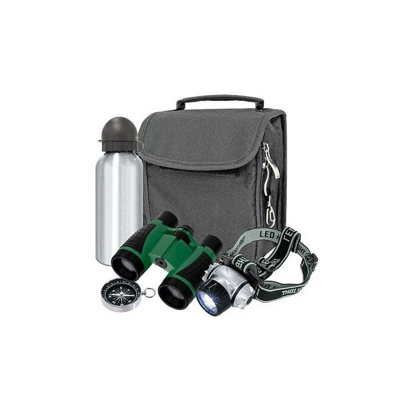 Bresser Junior Outdoor-set Junior med kikare och dricksflaska
