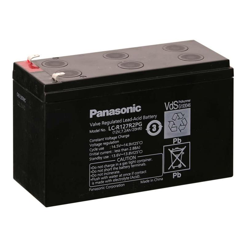 euro EMC Blysyrabatteri 12V / 7,2Ah
