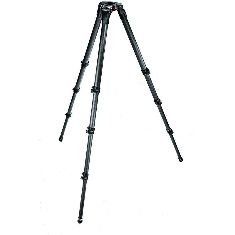 Manfrotto Kolfiber-trebensstativ 536 MPRO med 75/100 mm halvkula