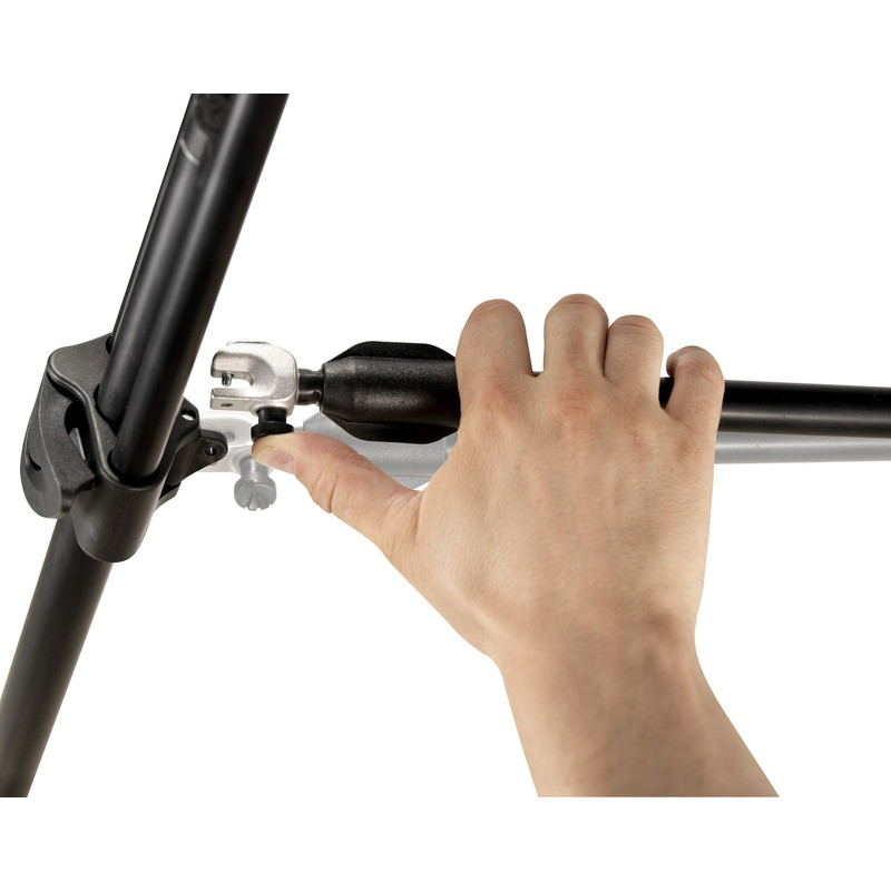 Manfrotto Aluminium-trebensstativ 545B MPRO med 100 mm halvskål och mittspridare