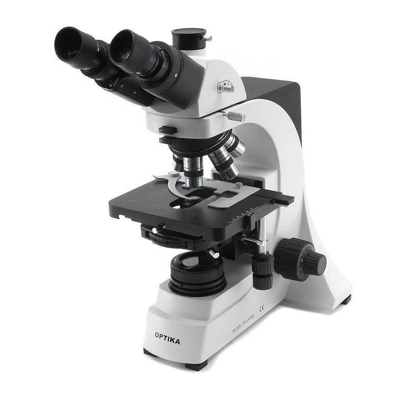 Optika Mikroskop B-500Tph, trinokulärt, Faskontrast planobjektiv 100 - 1000x