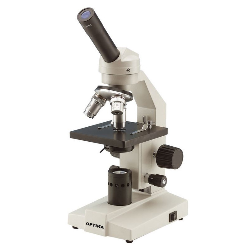 Optika Mikroskop M-100 Fled, Monokular, LED