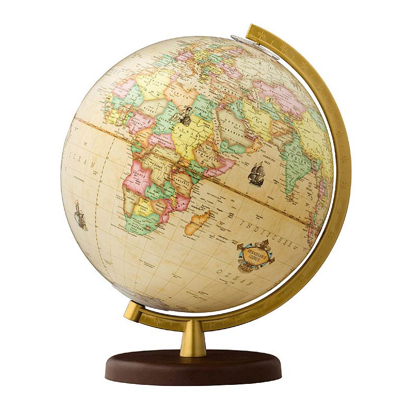 Terra by Columbus Upplyst globe från Renaissance 26cm