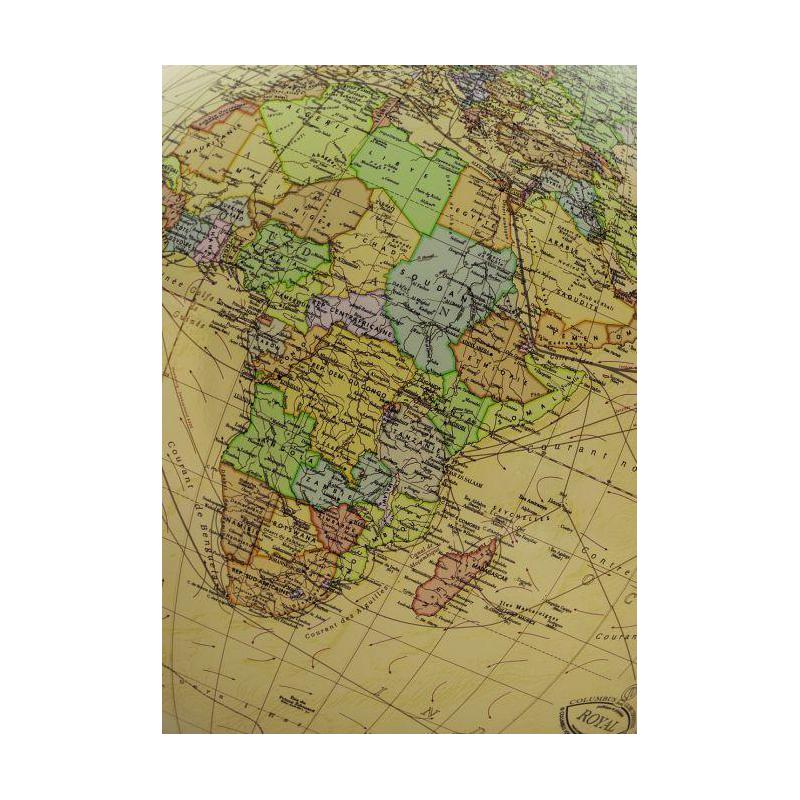 Columbus Glob, golvmodell Royal 40cm bas trä Wenger/ Rostfritt stål