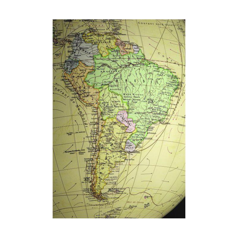 Columbus Glob, golvmodell Royal 40cm bas trä Wenger/ Rostfritt stål