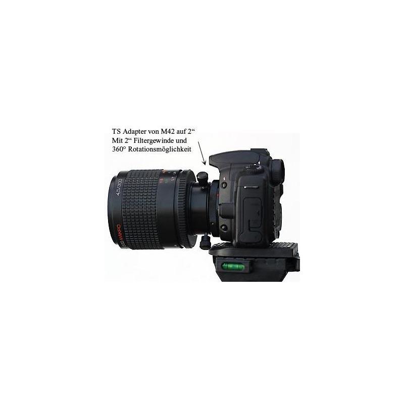 TS Optics Rotationssystem M42x1 (inne och på teleskopsidan) på SC-gänga (ute och på kamerasidan)