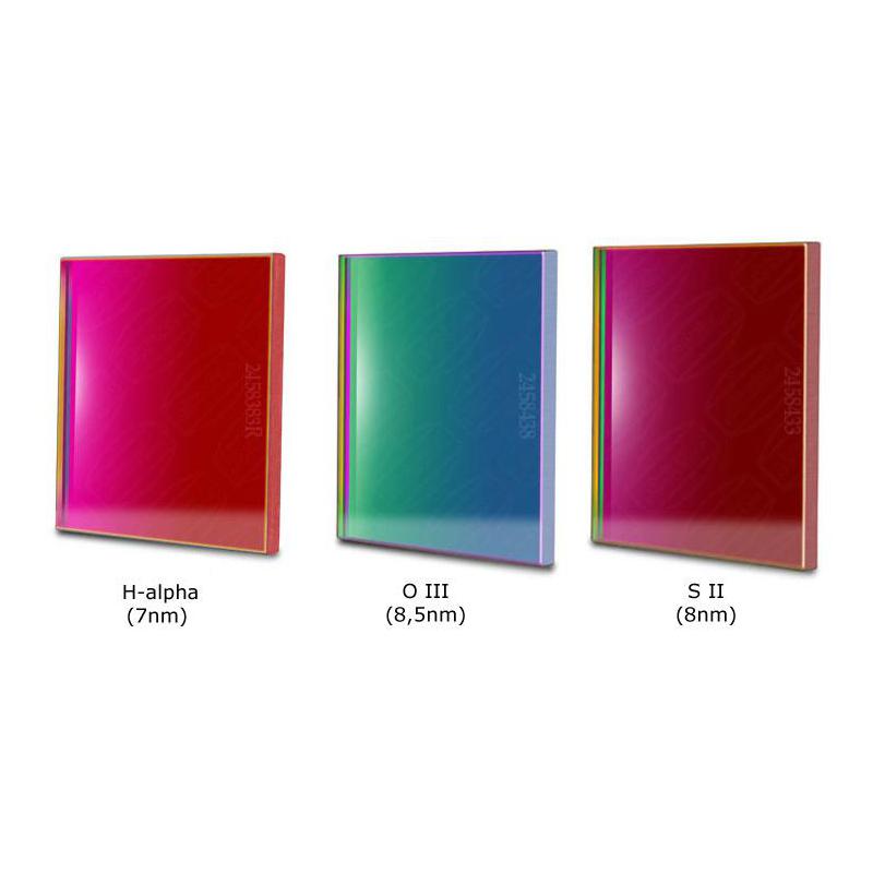 Baader H-alpha 7nm, OIII och SII 65x65mm filteruppsättning