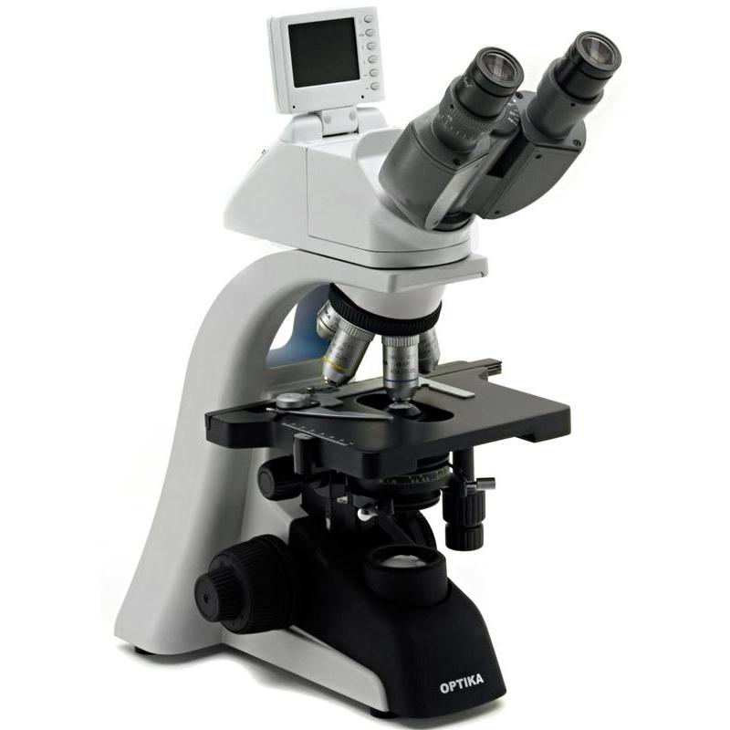 Optika Mikroskop DM-25, binokular, digital,  3 Mpixels, 2.5' LCD Bildschirm