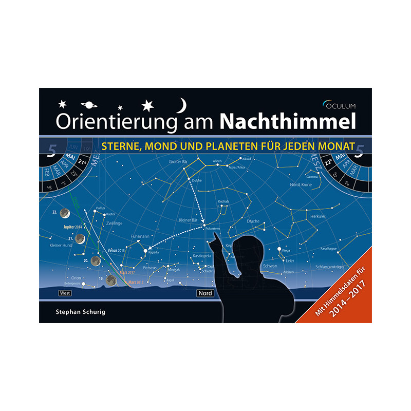 Oculum Verlag Stjärnkarta Orientering på natthimlen