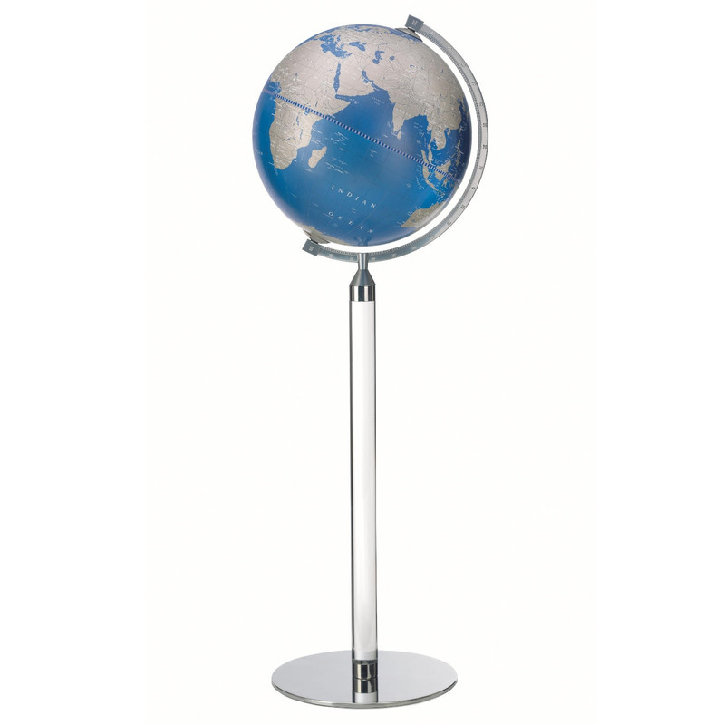 Zoffoli living Glob, golvmodell Vasco da Gama (blue) 40cm