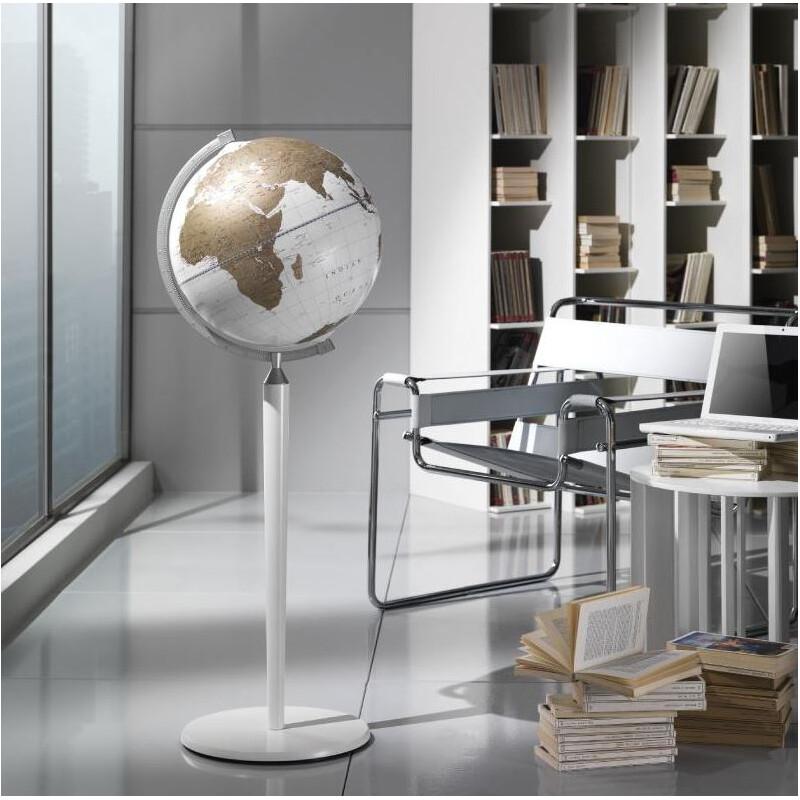 Zoffoli living Glob, golvmodell Vasco da Gama All White 40cm