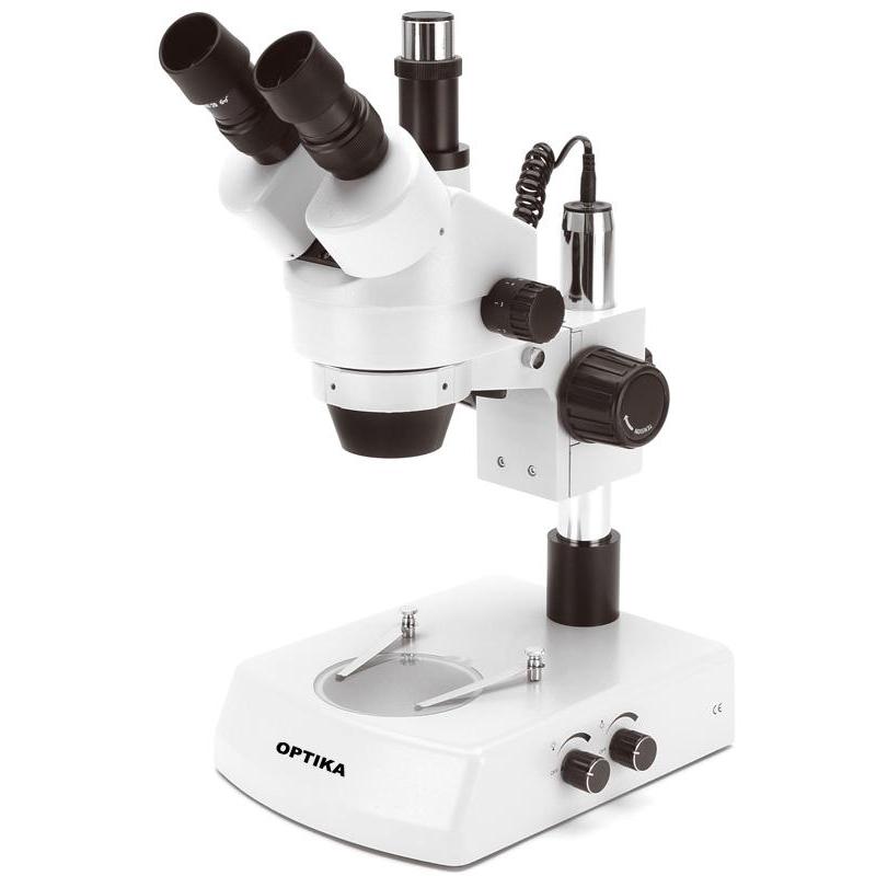 Optika Zoom-stereomikroskop SZM-2, zoom, trinokulär, 7x-45x