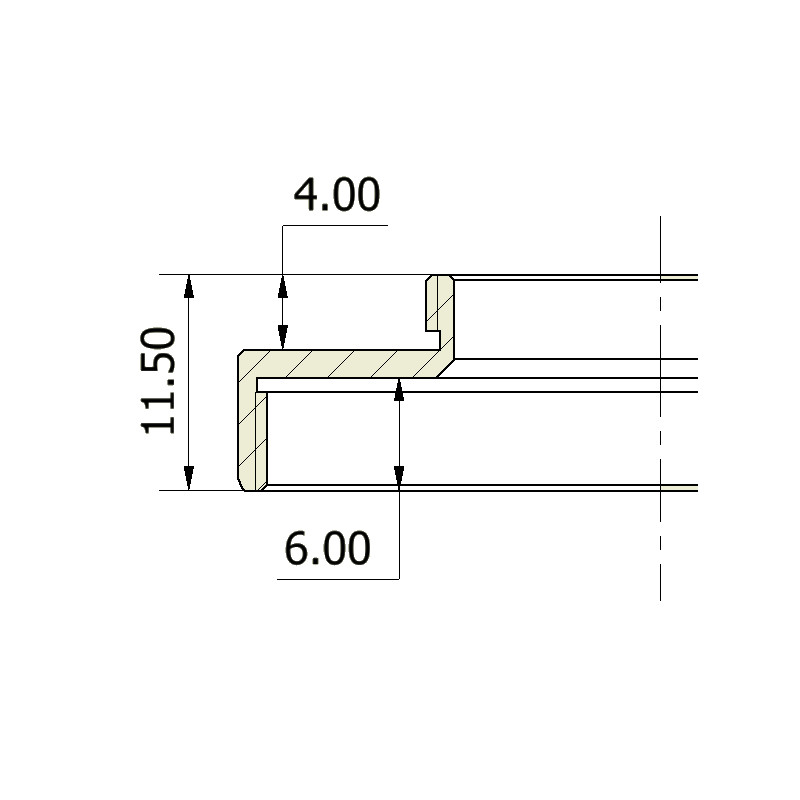 Omegon Adapter C-Mount (hane) till T2 (hona)