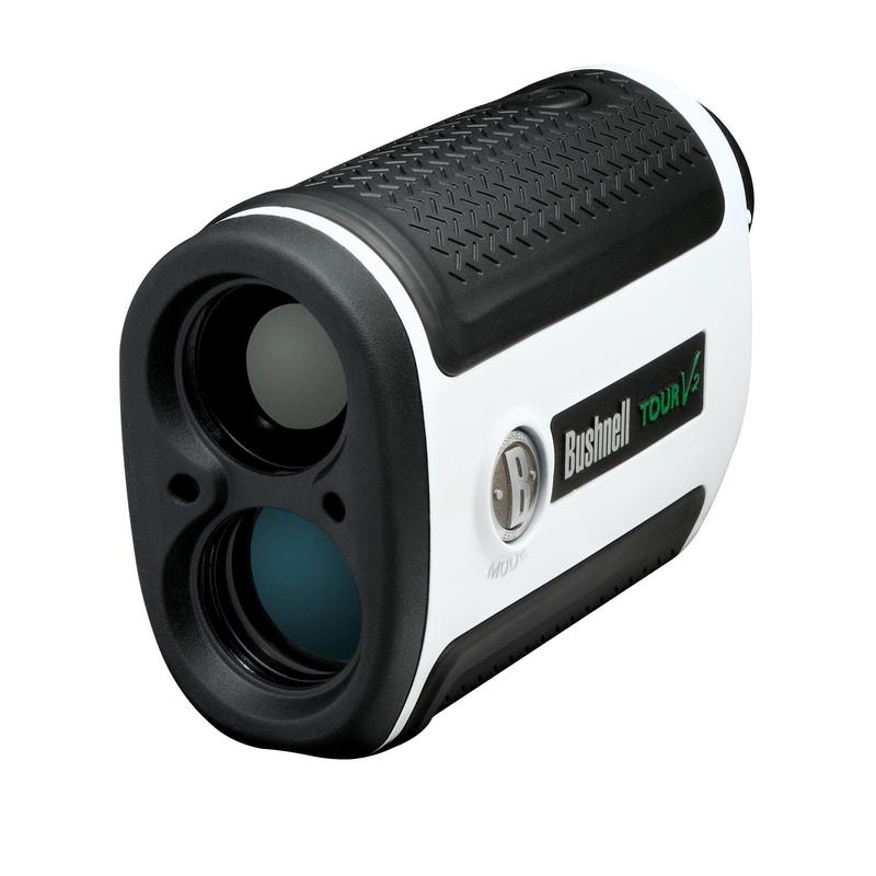Bushnell Avståndsmätare Tour V2 Glossy White Limited Edition med PinSeeker