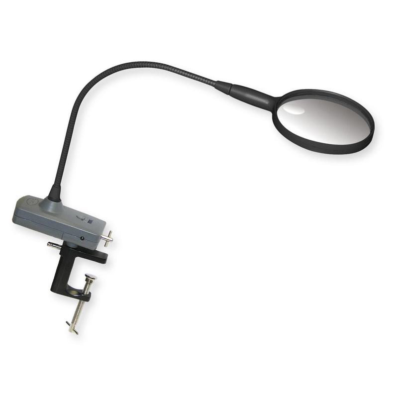 Carson Lupp LED MagniFlex förstoringsglas med Svanhals 2x