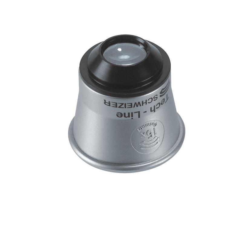 Schweizer Lupp Urmakarförstoringsglas Tech-Line 15x