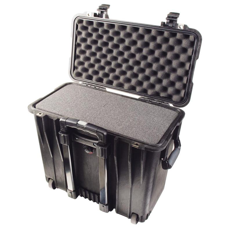 PELI Väska M1440 svart inkl. kubskum inkl. hjul