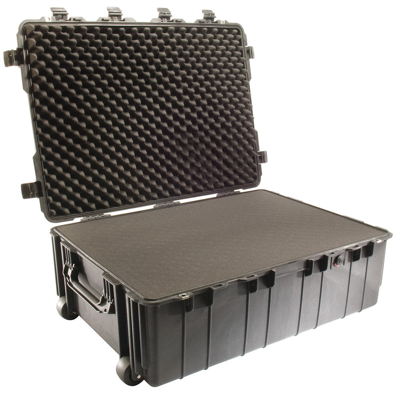 PELI Väska M1730 svart inkl. Skumgummi inkl. hjul