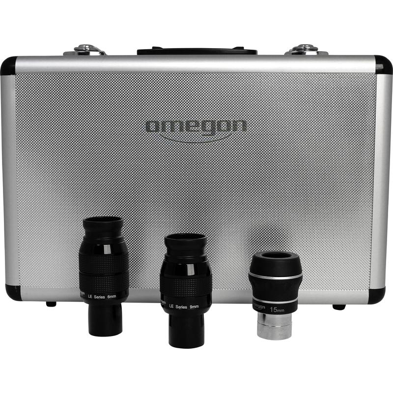 Omegon Deluxe-okularfodral, optimerat för brännvidder från 1200 mm till 1800 mm